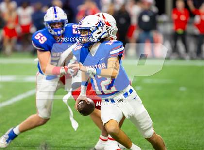 Thumbnail 3 in Milton vs Walton (GHSA 7A State Championship) photogallery.