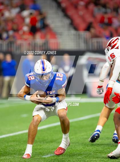 Thumbnail 3 in Milton vs Walton (GHSA 7A State Championship) photogallery.