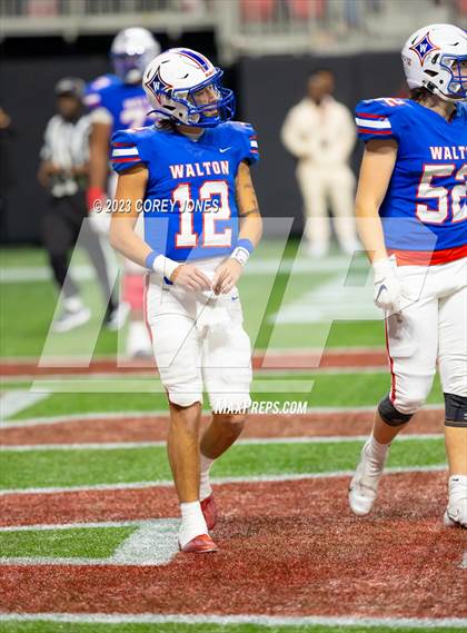 Thumbnail 2 in Milton vs Walton (GHSA 7A State Championship) photogallery.