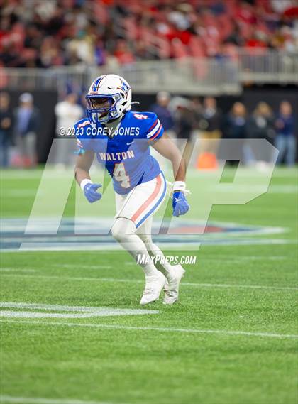 Thumbnail 3 in Milton vs Walton (GHSA 7A State Championship) photogallery.