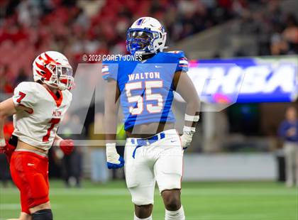 Thumbnail 2 in Milton vs Walton (GHSA 7A State Championship) photogallery.