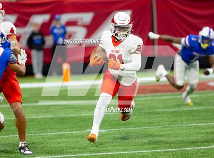 Thumbnail 2 in Milton vs Walton (GHSA 7A State Championship) photogallery.