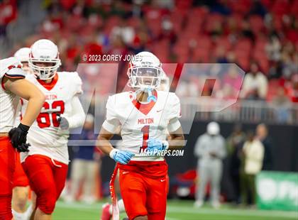 Thumbnail 2 in Milton vs Walton (GHSA 7A State Championship) photogallery.