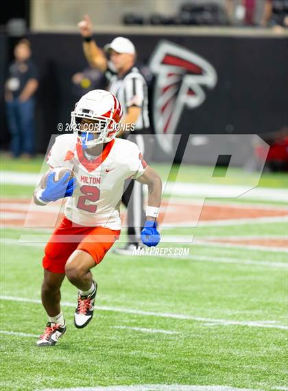Thumbnail 3 in Milton vs Walton (GHSA 7A State Championship) photogallery.
