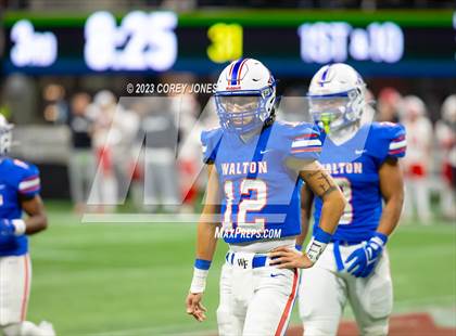 Thumbnail 3 in Milton vs Walton (GHSA 7A State Championship) photogallery.