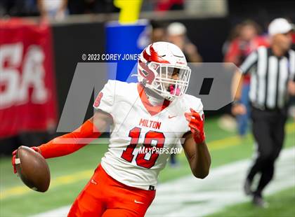 Thumbnail 2 in Milton vs Walton (GHSA 7A State Championship) photogallery.