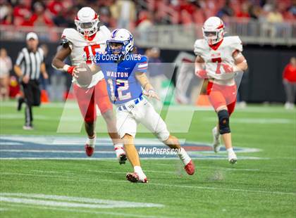 Thumbnail 2 in Milton vs Walton (GHSA 7A State Championship) photogallery.