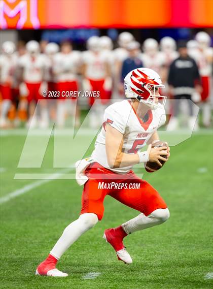 Thumbnail 3 in Milton vs Walton (GHSA 7A State Championship) photogallery.