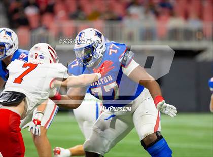 Thumbnail 1 in Milton vs Walton (GHSA 7A State Championship) photogallery.