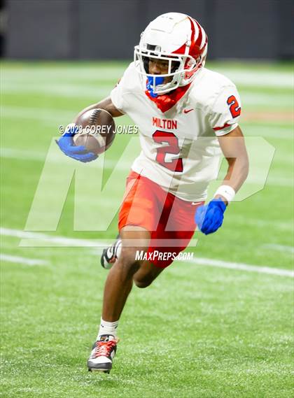 Thumbnail 3 in Milton vs Walton (GHSA 7A State Championship) photogallery.