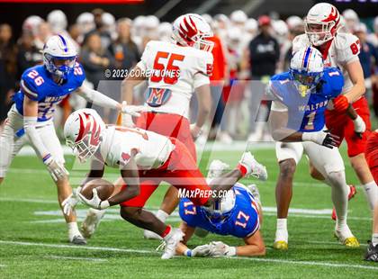 Thumbnail 3 in Milton vs Walton (GHSA 7A State Championship) photogallery.