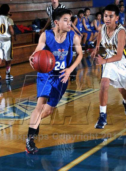 Thumbnail 2 in Alhambra vs San Gabriel (San Marino Tournament) photogallery.