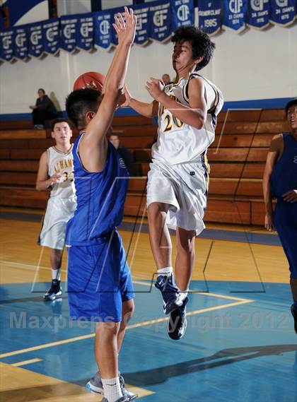 Thumbnail 2 in Alhambra vs San Gabriel (San Marino Tournament) photogallery.