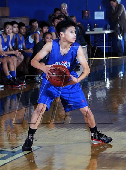 Thumbnail 3 in Alhambra vs San Gabriel (San Marino Tournament) photogallery.