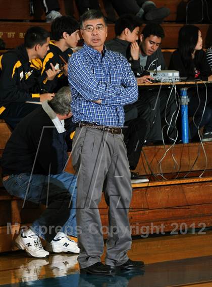 Thumbnail 1 in Alhambra vs San Gabriel (San Marino Tournament) photogallery.