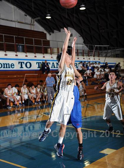 Thumbnail 2 in Alhambra vs San Gabriel (San Marino Tournament) photogallery.