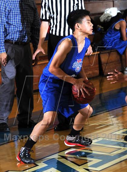 Thumbnail 1 in Alhambra vs San Gabriel (San Marino Tournament) photogallery.