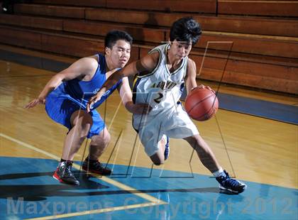 Thumbnail 1 in Alhambra vs San Gabriel (San Marino Tournament) photogallery.