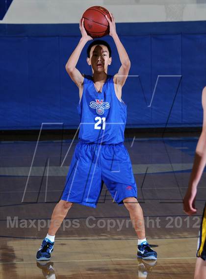 Thumbnail 1 in Alhambra vs San Gabriel (San Marino Tournament) photogallery.