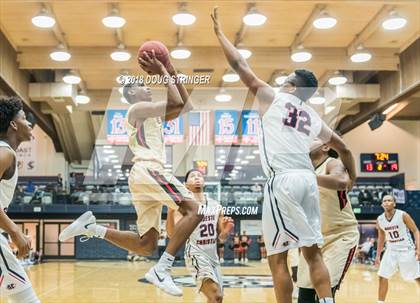 Thumbnail 1 in Modesto Christian vs. Salesian College Preparatory (MLK Classic at St. Mary's College) photogallery.