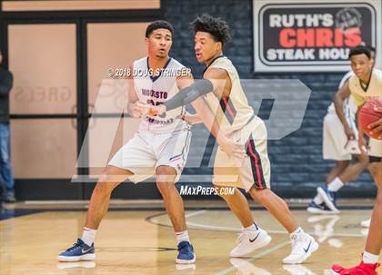Thumbnail 2 in Modesto Christian vs. Salesian College Preparatory (MLK Classic at St. Mary's College) photogallery.