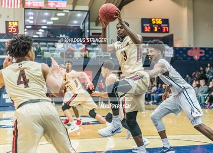 Thumbnail 3 in Modesto Christian vs. Salesian College Preparatory (MLK Classic at St. Mary's College) photogallery.
