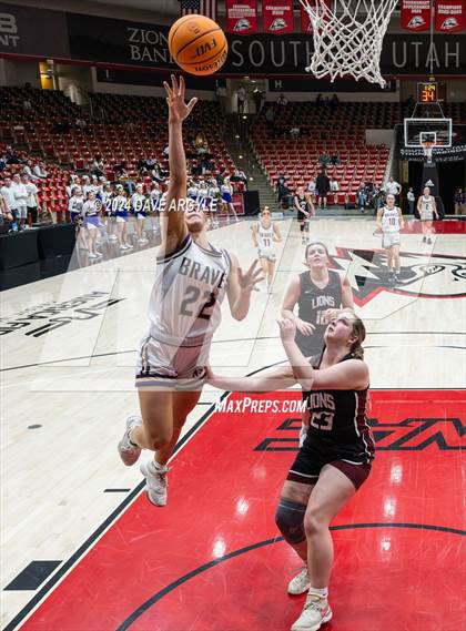 Thumbnail 3 in North Summit vs. Intermountain Christian (UHSAA 2A Quarterfinal) photogallery.