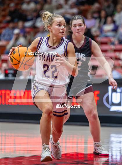 Thumbnail 3 in North Summit vs. Intermountain Christian (UHSAA 2A Quarterfinal) photogallery.