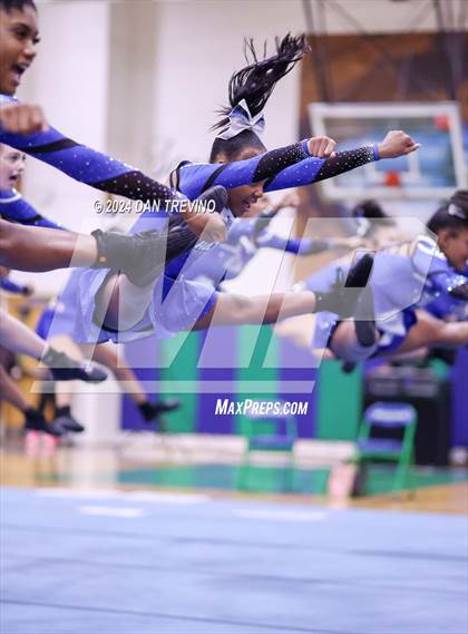 Thumbnail 3 in 2024 Beach District Cheer Comp (Landstown) photogallery.