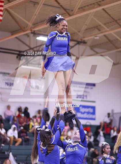 Thumbnail 3 in 2024 Beach District Cheer Comp (Landstown) photogallery.