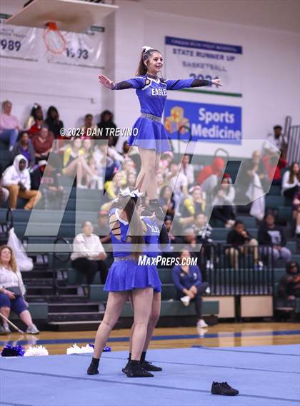 Thumbnail 3 in 2024 Beach District Cheer Comp (Landstown) photogallery.