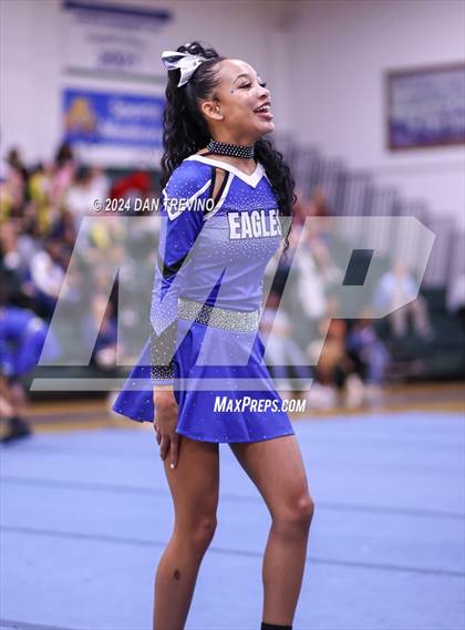 Thumbnail 3 in 2024 Beach District Cheer Comp (Landstown) photogallery.