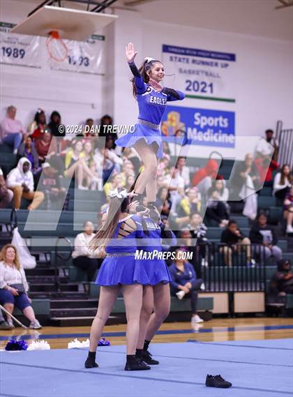 Thumbnail 2 in 2024 Beach District Cheer Comp (Landstown) photogallery.