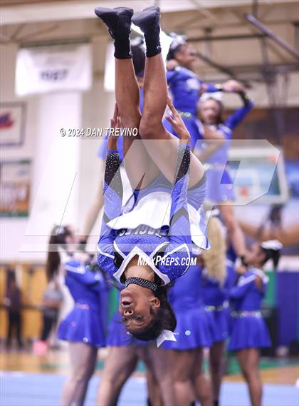Thumbnail 3 in 2024 Beach District Cheer Comp (Landstown) photogallery.
