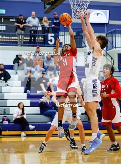 Thumbnail 3 in Liberty vs. Corner Canyon (Corner Canyon Tournament of Champions) photogallery.