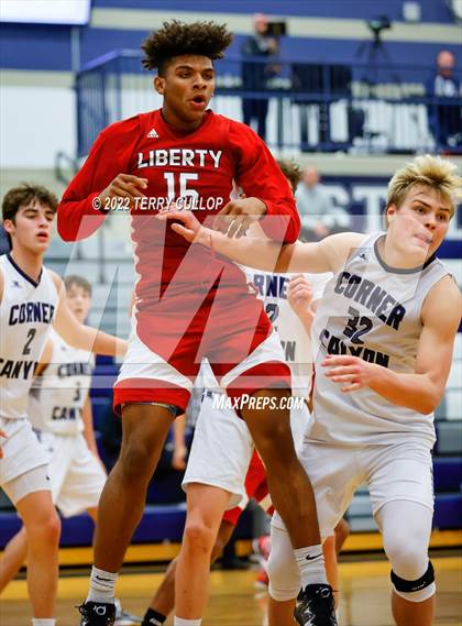 Thumbnail 2 in Liberty vs. Corner Canyon (Corner Canyon Tournament of Champions) photogallery.