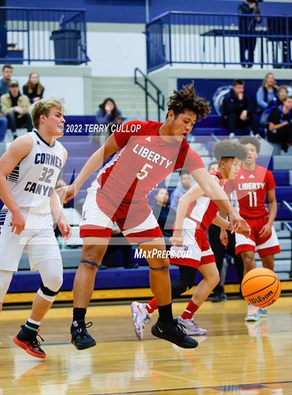 Thumbnail 2 in Liberty vs. Corner Canyon (Corner Canyon Tournament of Champions) photogallery.