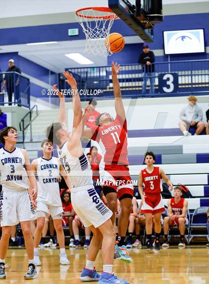 Thumbnail 3 in Liberty vs. Corner Canyon (Corner Canyon Tournament of Champions) photogallery.
