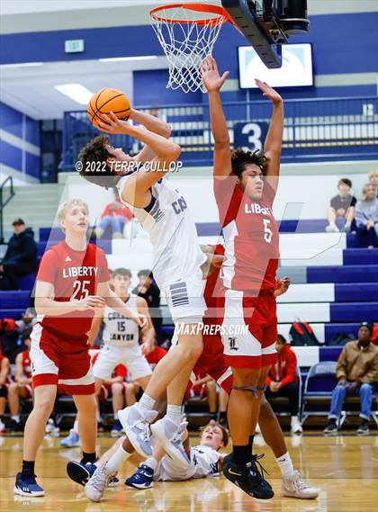 Thumbnail 2 in Liberty vs. Corner Canyon (Corner Canyon Tournament of Champions) photogallery.