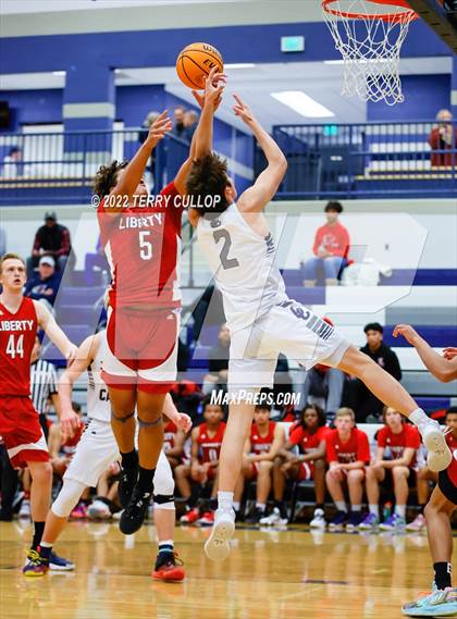 Thumbnail 2 in Liberty vs. Corner Canyon (Corner Canyon Tournament of Champions) photogallery.