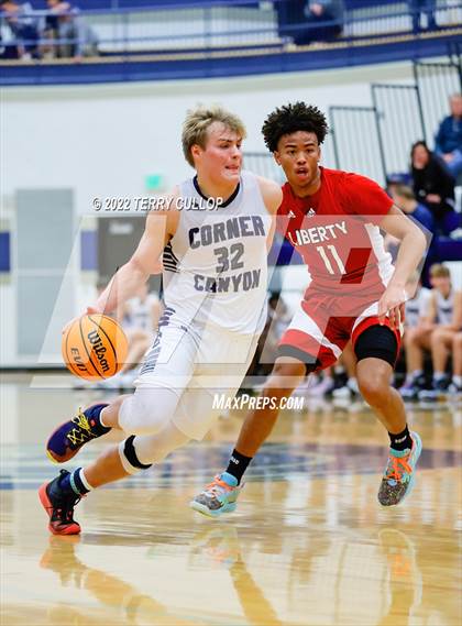 Thumbnail 1 in Liberty vs. Corner Canyon (Corner Canyon Tournament of Champions) photogallery.