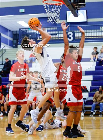 Thumbnail 3 in Liberty vs. Corner Canyon (Corner Canyon Tournament of Champions) photogallery.
