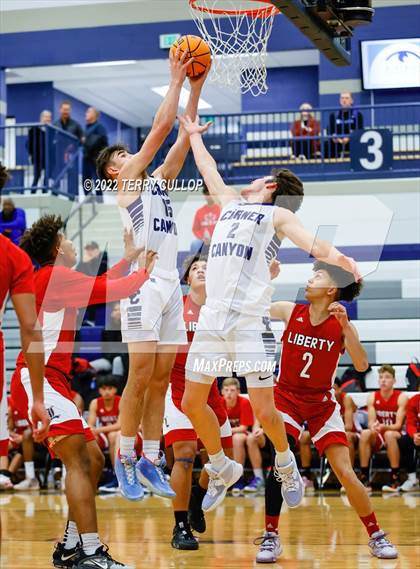 Thumbnail 2 in Liberty vs. Corner Canyon (Corner Canyon Tournament of Champions) photogallery.