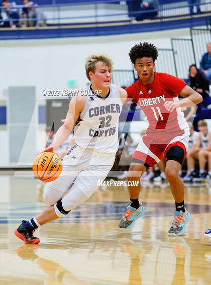 Thumbnail 3 in Liberty vs. Corner Canyon (Corner Canyon Tournament of Champions) photogallery.