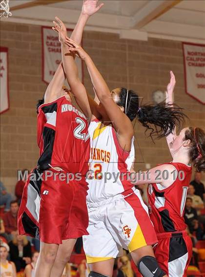 Thumbnail 1 in Montgomery @ St. Francis (CIF NorCal D2 Playoffs) photogallery.
