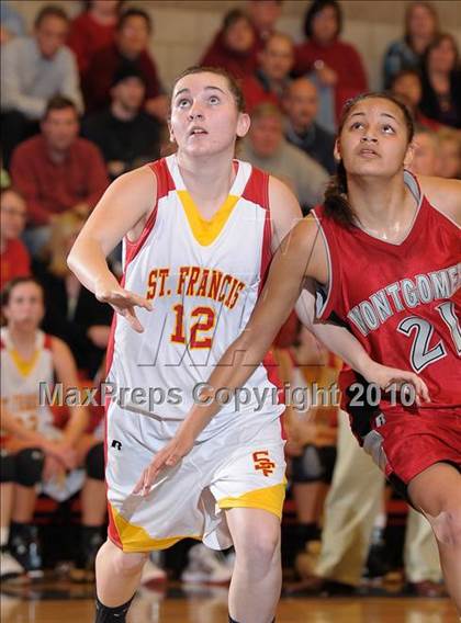 Thumbnail 2 in Montgomery @ St. Francis (CIF NorCal D2 Playoffs) photogallery.