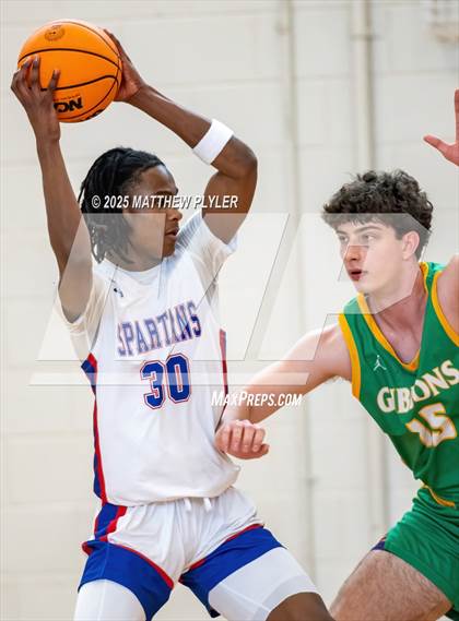 Thumbnail 2 in Cardinal Gibbons vs Sanderson (CAP 6 Tournament Championship) photogallery.
