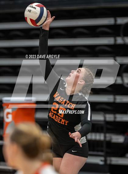Thumbnail 1 in Parowan vs. Wasatch Academy (UHSAA 2A 2nd Round) photogallery.