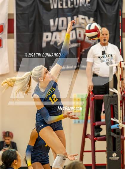 Thumbnail 2 in Highland Park vs Torrey Pines (Volleypalooza Gold Division Semifinal) photogallery.