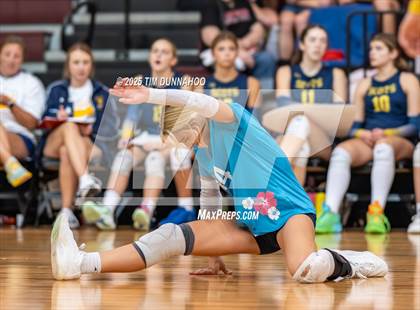 Thumbnail 1 in Highland Park vs Torrey Pines (Volleypalooza Gold Division Semifinal) photogallery.